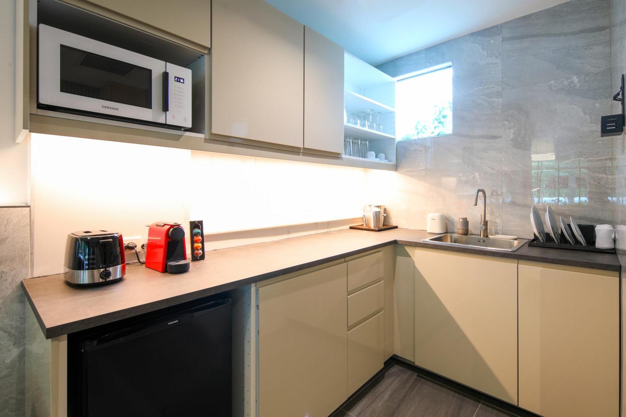 Craft Resort & Villas, Phuket Town Экстерьер фото A kitchen in a serviced apartment